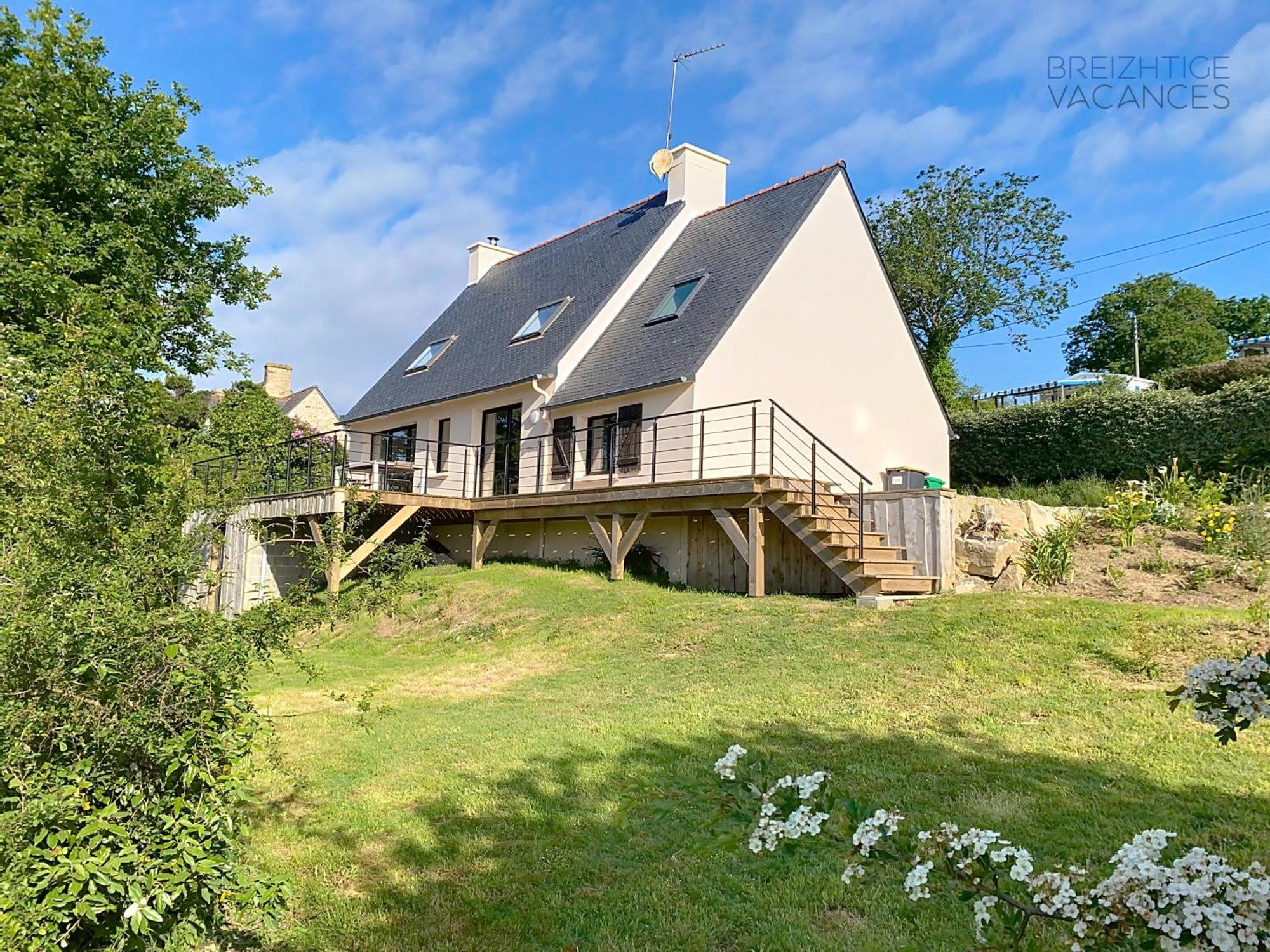 Maison Anemone - Vue Mer - Crozon, Bretagne 外观 照片